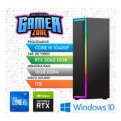 NVIDIA - Computadora PC Gamer Core i5-10TH + RAM 16GB + SSD 1TB + VIDEO RTX 3060 12GB
