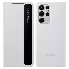 SAMSUNG - Case Samsung S-View Flip Cover Para Galaxy S21 Ultra Gris