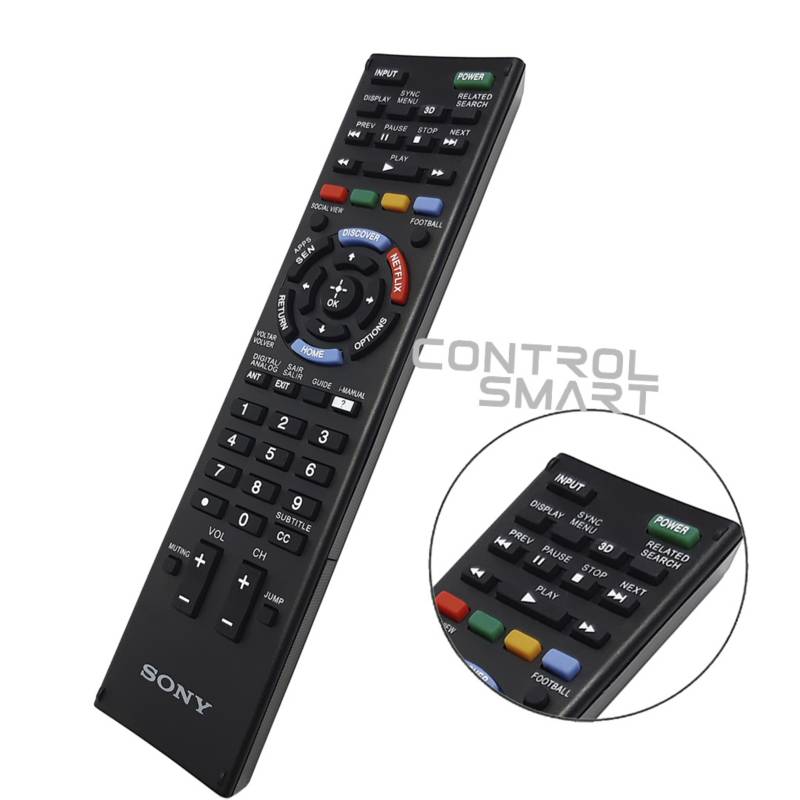 UNIVERSAL - Control Para Sony Bravia Smart Tv Android Lcd Led