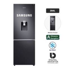 Refrigeradora SAMSUNG 284L No Frost RB30N4160B1PE Negro
