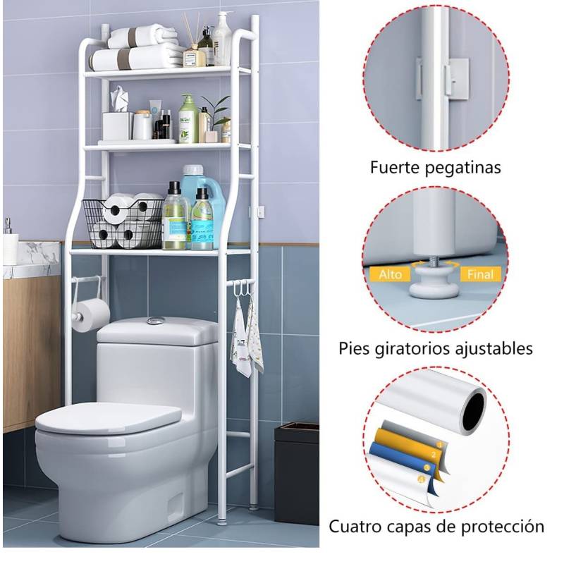 Repisa Organizador Para Ducha Baño Estante Esquinero – IKI