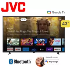 JVC - Televisor JVC Led 43 FHD Google Tv