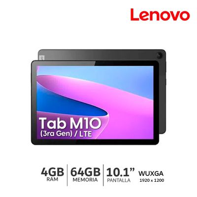 Tablet Lenovo Tab M10 HD (2nd Gen) 10 Pulgadas, HD IPS Multi-touch  1280x800, Android 10 Q, 10 Pulgadas,32GB,2GB RAM