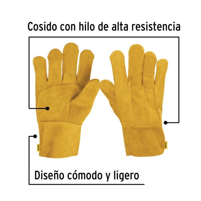 Guantes de carnaza para construcción Pretul – TEMAHO Perú