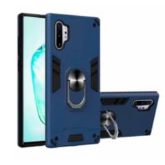 Funda Case for Huawei Mate 20 Pro con Anillo Metalico Azul Resistente
