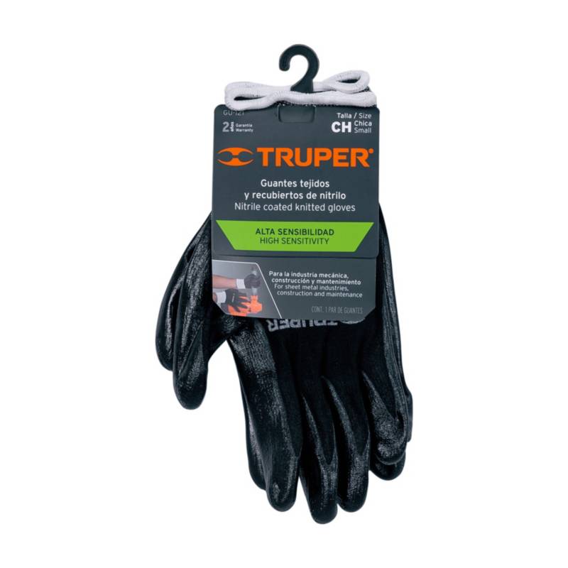 Guantes de nylon recubiertos de nitrilo CH Truper TRUPER