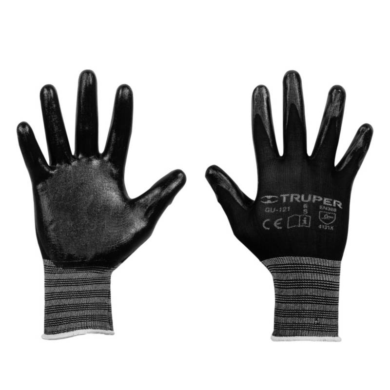 Guantes de nylon recubiertos de nitrilo CH Truper TRUPER