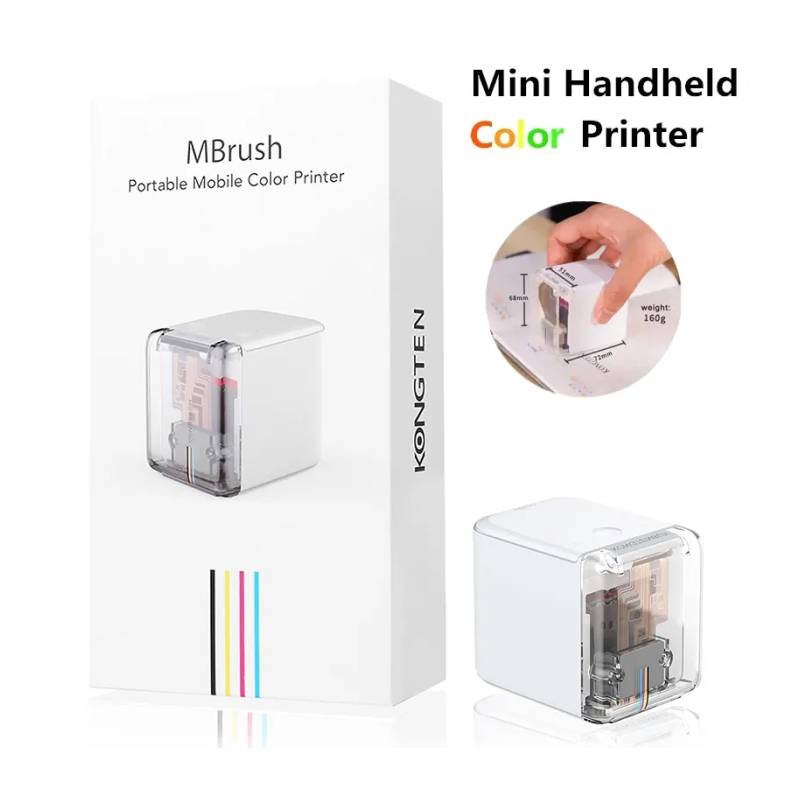 Mini Impresora de Mano Mbrush Móvil Portátil USB IOS Android GENERICO