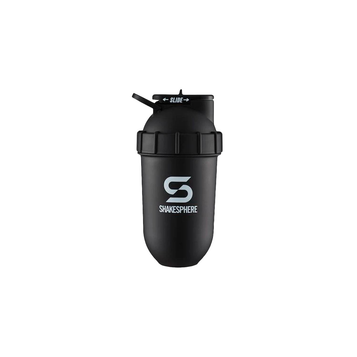 Tumbler Matte Black - White Logo 700ml - Shaker Bottles ShakeSphere