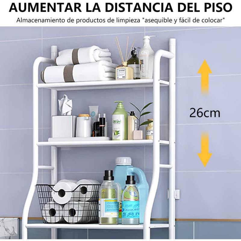 Organizador de Baño 3 Niveles y Esquinero de Ducha 4 Niveles OEM