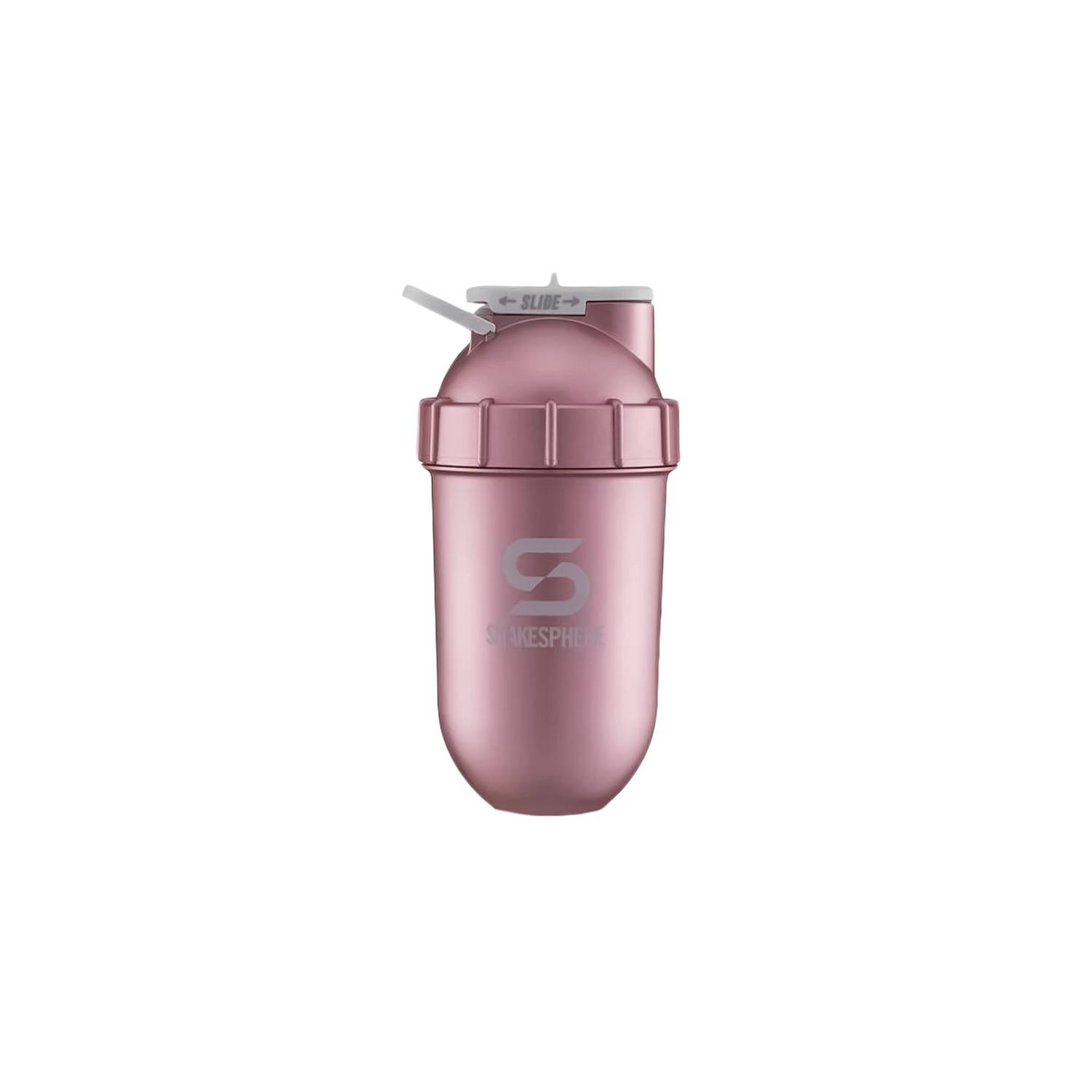 Shakesphere Tumbler View 700ml Rose Gold - protein shaker with a