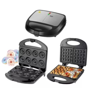 Ripley - WAFLERA SANDWICHERA MAQUINA PARA HACER WAFFLES WAFLERAS 850W