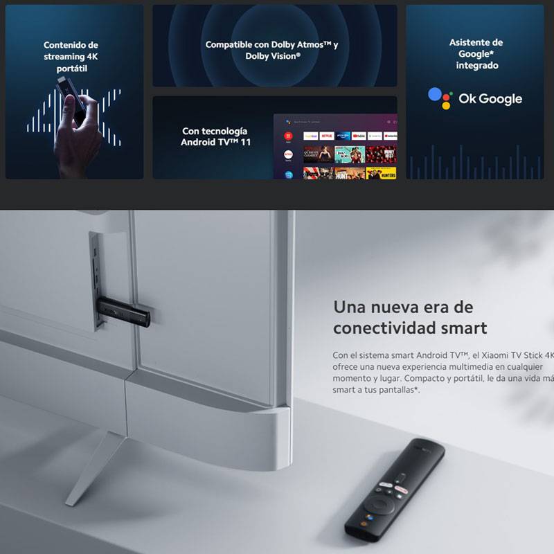 Xiaomi Mi TV Stick Chromecast Integrado Versión Global