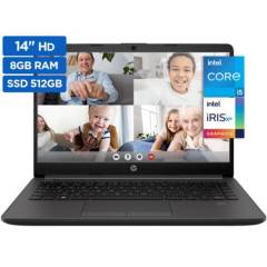 Laptop HP 240 G9 14' I5 1366 x 768 12VA 8GB 512SSD