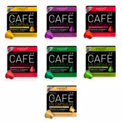 VIAGGIO ESPRESSO - Super Pack mixto: 70 cápsulas de café para el sistema Nespresso® original