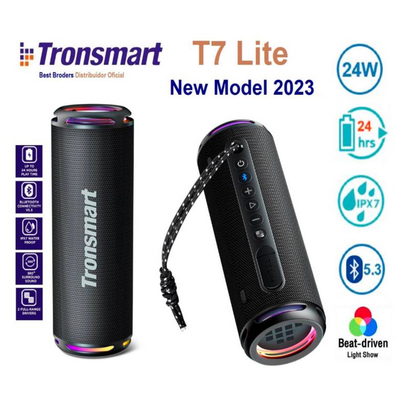 Altavoz Tronsmart T7 360 Con Sonido Envolvente Y Bluetooth 5