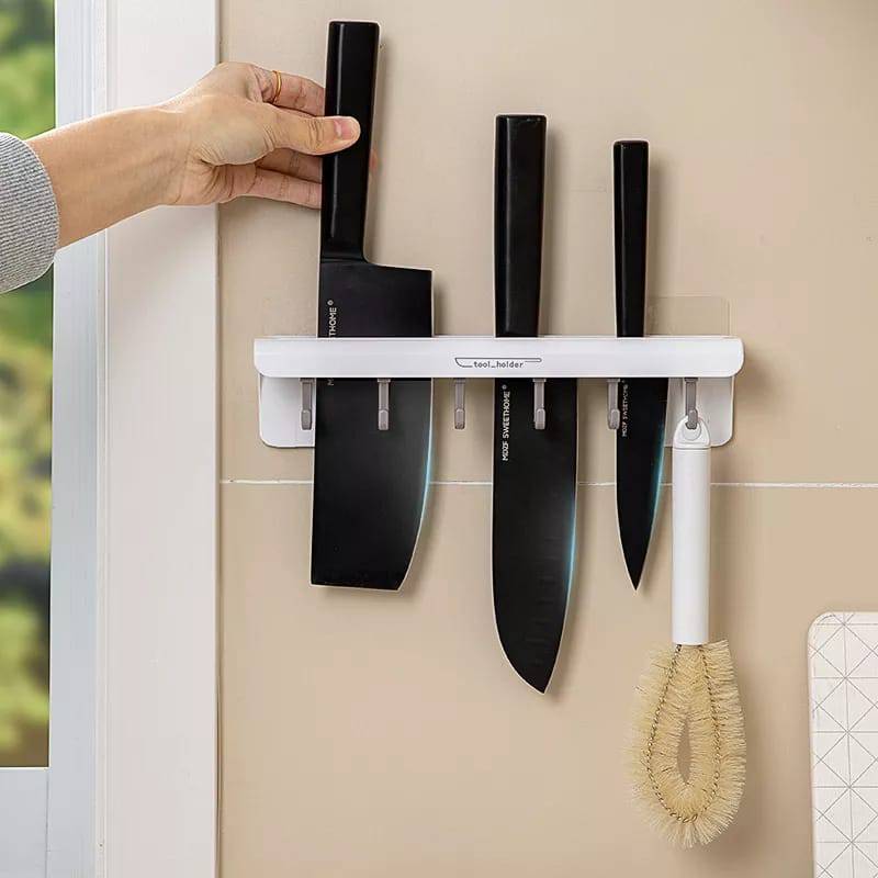 Soporte para utensilios de cuchillos de cocina, soporte para