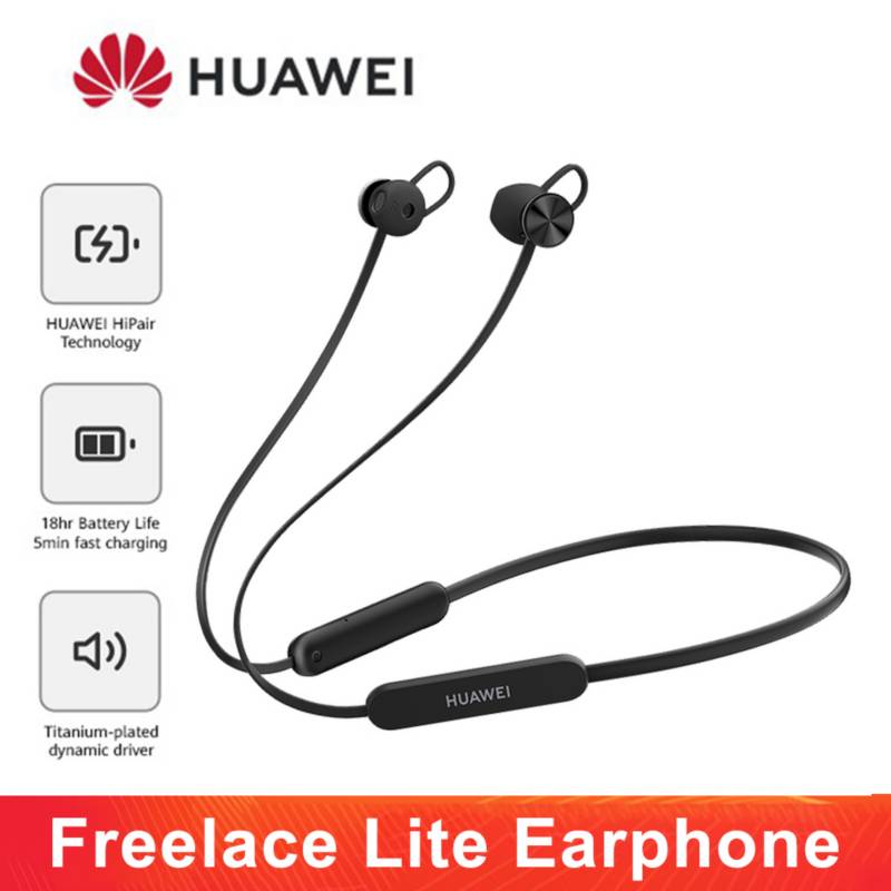 Auriculares inalámbricos Bluetooth Huawei Freelace Lite-Negro HUAWEI