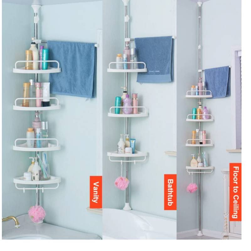 Organizador de Baño 3 Niveles y Esquinero de Ducha 4 Niveles OEM