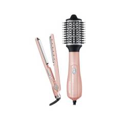 BABYLISS PRO - Combo de Cepillo y Plancha Babyliss Pro Perfect Styling Rose