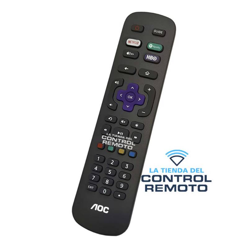 GENERICO - Control Para Aoc Roku Tv smart