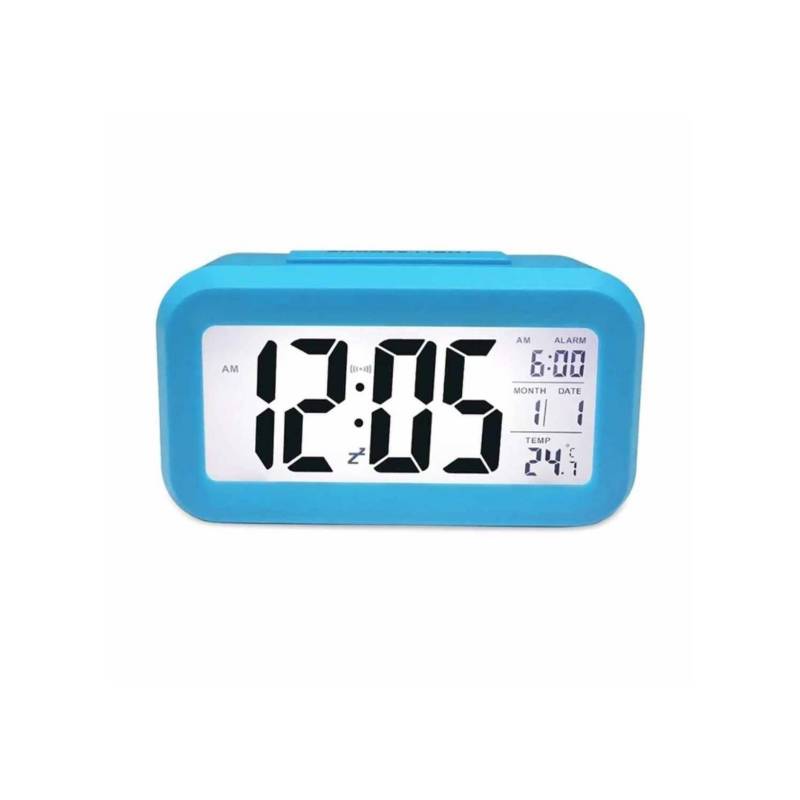 Reloj Despertador Digital con Calendario Temperatura - UNISEX
