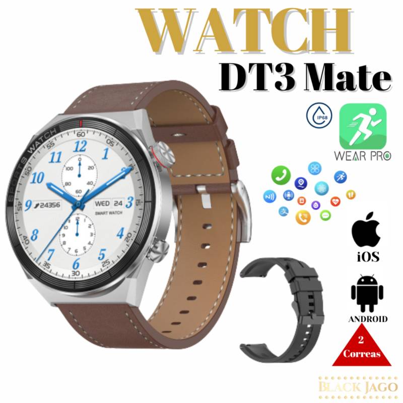 Smartwatch DT4 Mate Doble Correa
