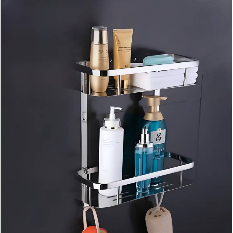 Shop at an Honest Value Organizador para ducha con ganchos / espejo 4  servicios Better Living, organizador ducha