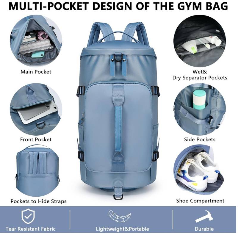 Mochila Viajera Deportiva Multiuso de gran capacidad OEM