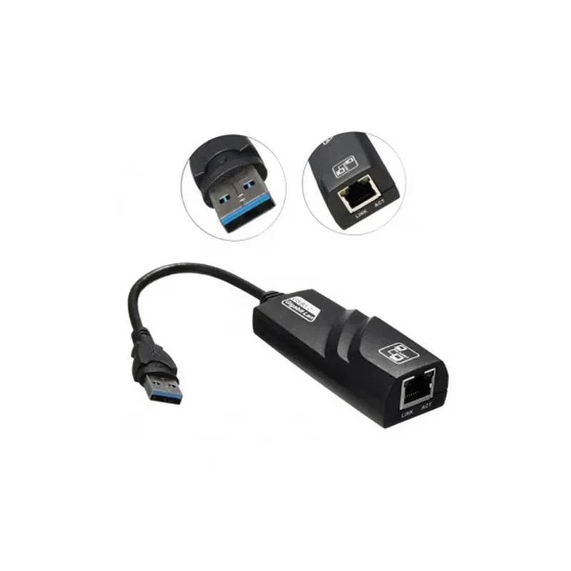 ADAPTADOR USB 3.0 A RJ45 GIGABIT - Corporación de Redes