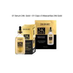 DR RASHEL - Serum Facial 24k GOLD más Mascarilla 24k Gold