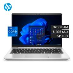 HP EliteBook 640 G9 Intel Core i7 1265U RAM 32GB Disco 512GB SSD 14″ FHD W10