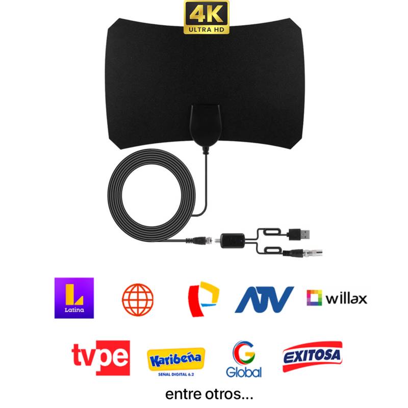 Digital Store Peru SAC - Combo: Decodificador TDT + Antena TV HD. No podrá  perderse su programa favorito en HD, grabando las secuenciaas que mas le  gusta. Compatible con los televisores CRT
