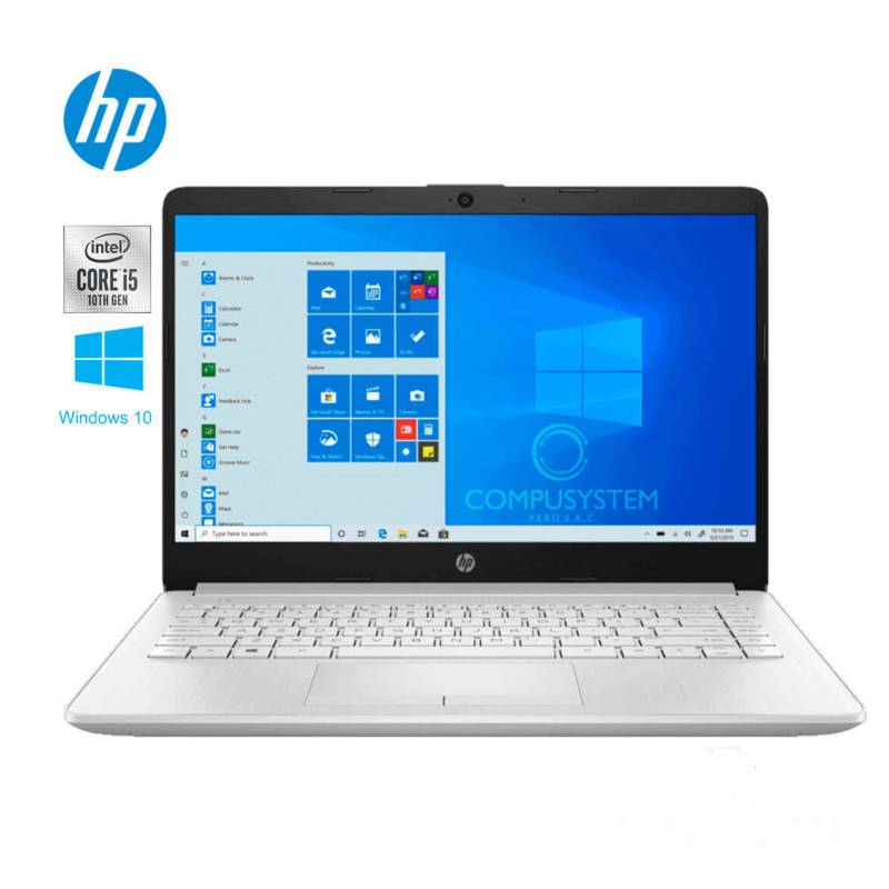 Laptop Hp 14 Cf2074la Core I5 10210u Ram 8gb Ssd 256gb 14 Win 10 Hp 3136