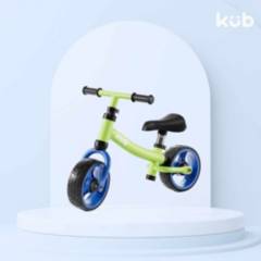 Bicicleta de equilibrio balance sin pedales verde niño niña