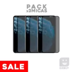 GENERICO - Pack x3 Mica Vidrio Antiespia para Samsung Galaxy A33 5G