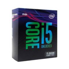 Procesador Intel Core i5-9600K, 3.70 GHz, 9 MB Caché L3, LGA1151
