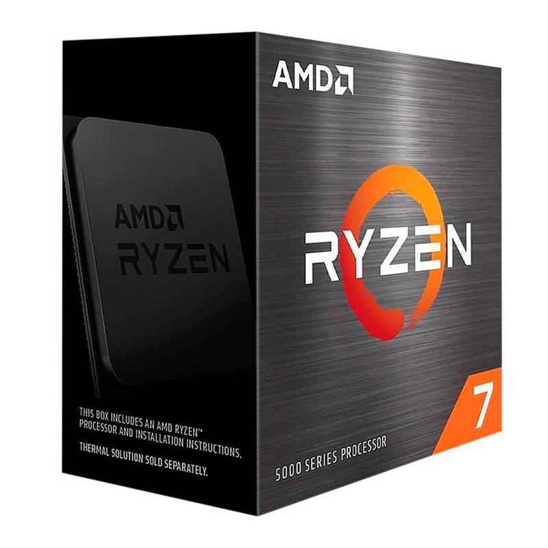 AMD - Procesador AMD Ryzen 7 5700X, 3.40 / 4.60GHz, 32MB L3 Cache, 8-Core