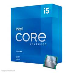 Procesador Intel Core i5-11600KF 3.90 / 4.90 GHz, 12 MB Caché L3