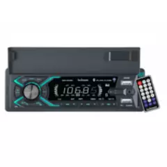 BOWMANN - AUTORADIO 1 DIN BLUETOOTH MP3 USB CON SOPORTE CELULAR DSM-2400BT