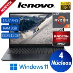 Laptop lenovo IdeaPad1 15AMN7 15.6"FHD,AMD Ryzen 3 7320U, Ram8GB,SSD512GB,AMD Radeon610M ,Win 11