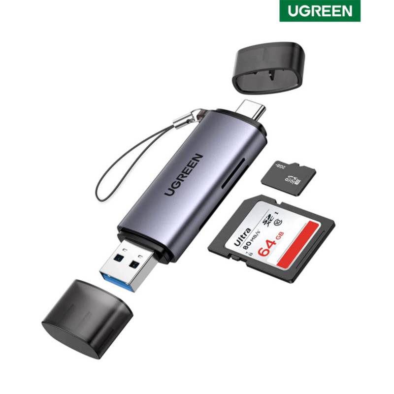 UGREEN USB-C/USB-A a Lector de Tarjetas USB 3.0 y Tipo C a SD Micro SD  UGREEN