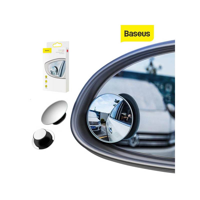Espejo BASEUS 2PCS Para Auto 360° HD Gran Angular De Punto Ciego 