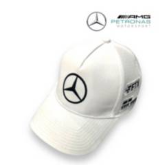 Gorra Mercedes Benz AMG Original Petronas - Lewis Hamilton Blanco