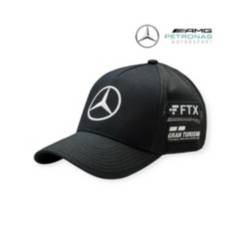 Gorra Mercedes Benz AMG Original Petronas - Lewis Hamilton Negro