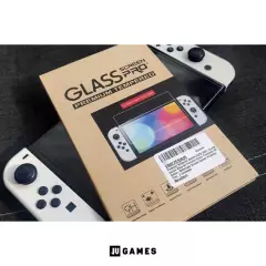 GENERICO - Mica de Vidrio para Nintendo Switch OLED Templado