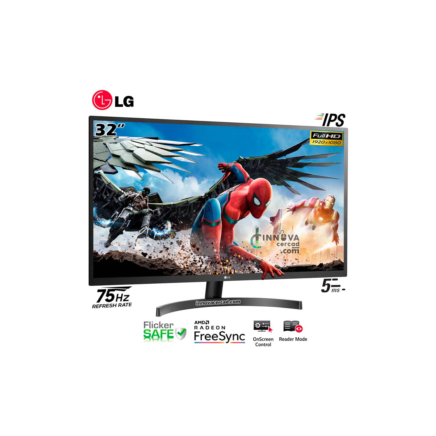 Comprar Monitor LG IPS Full HD 32 + 3 meses de garantía GRATIS - Tienda LG