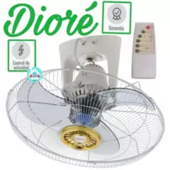 DIORE - Ventilador de techo DIORE 18 pulgadas Con Control Remoto
