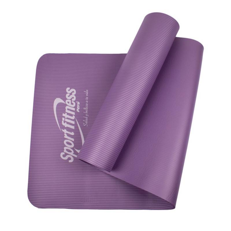 Colchoneta Mat de Yoga Pilates 10mm Morado