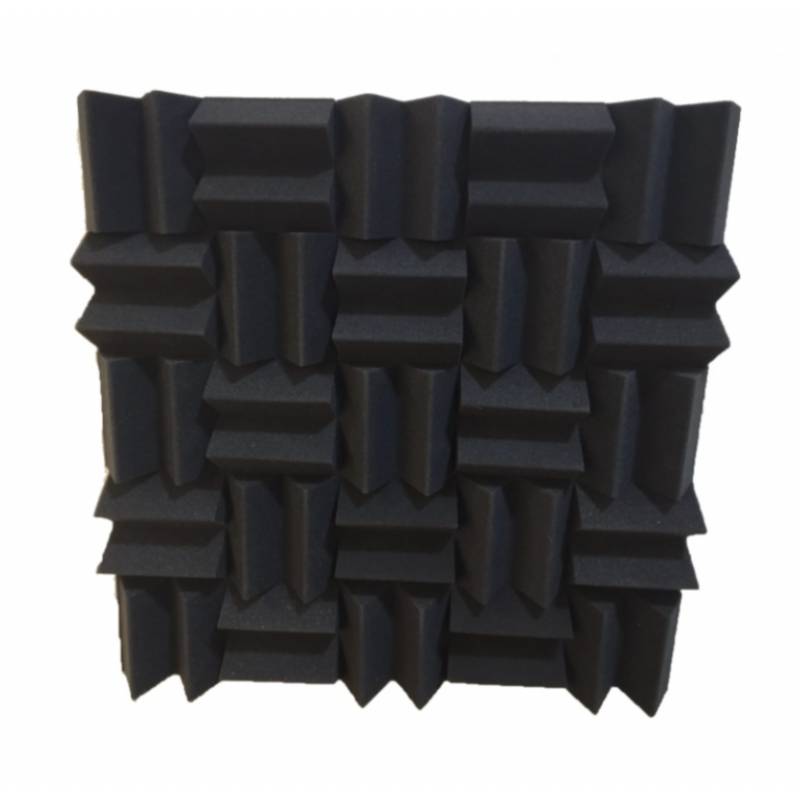 Set de 12 Espuma acústica para coche 50 x 30cm Espesor 10mm negro